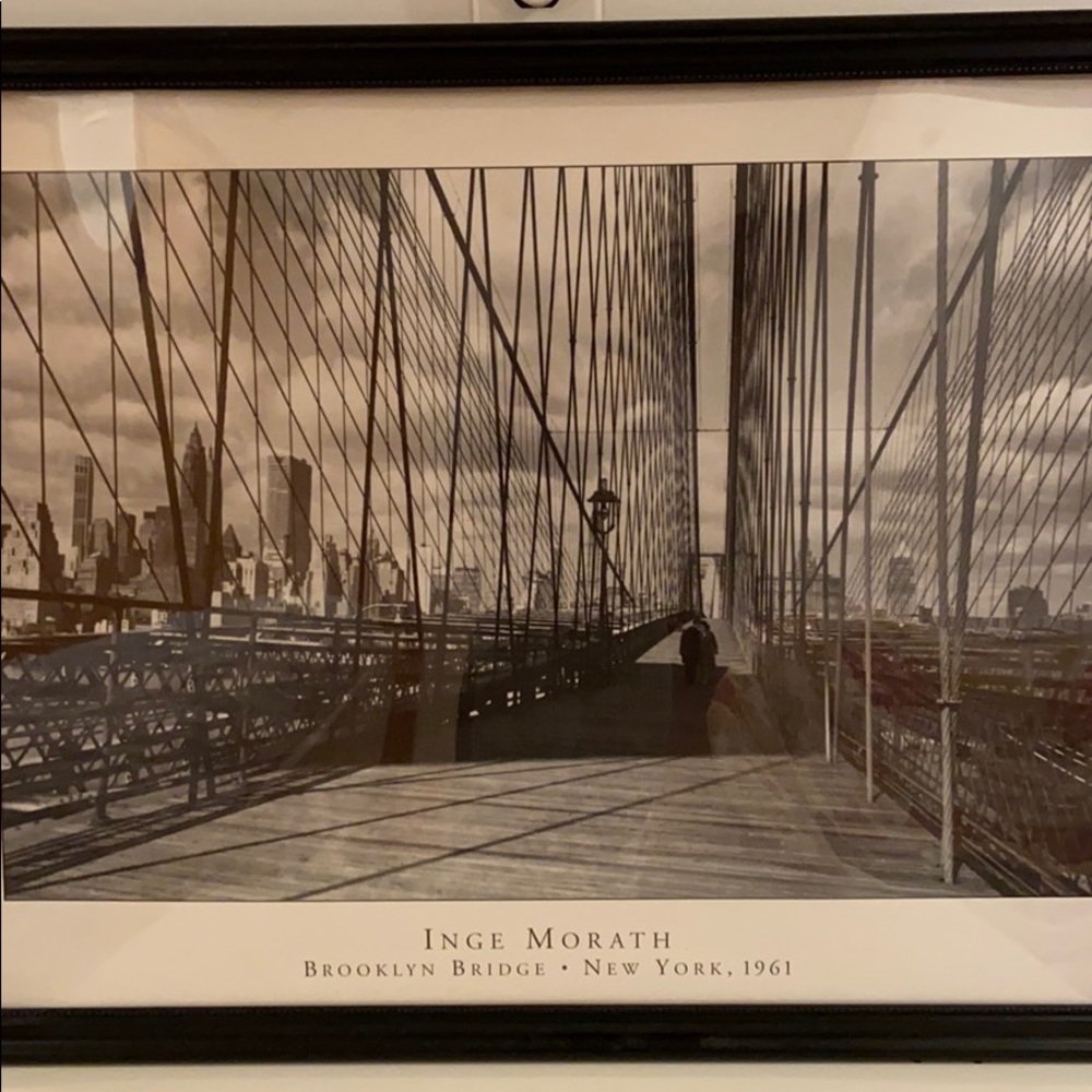 Brooklyn Bridge By Inge Morath